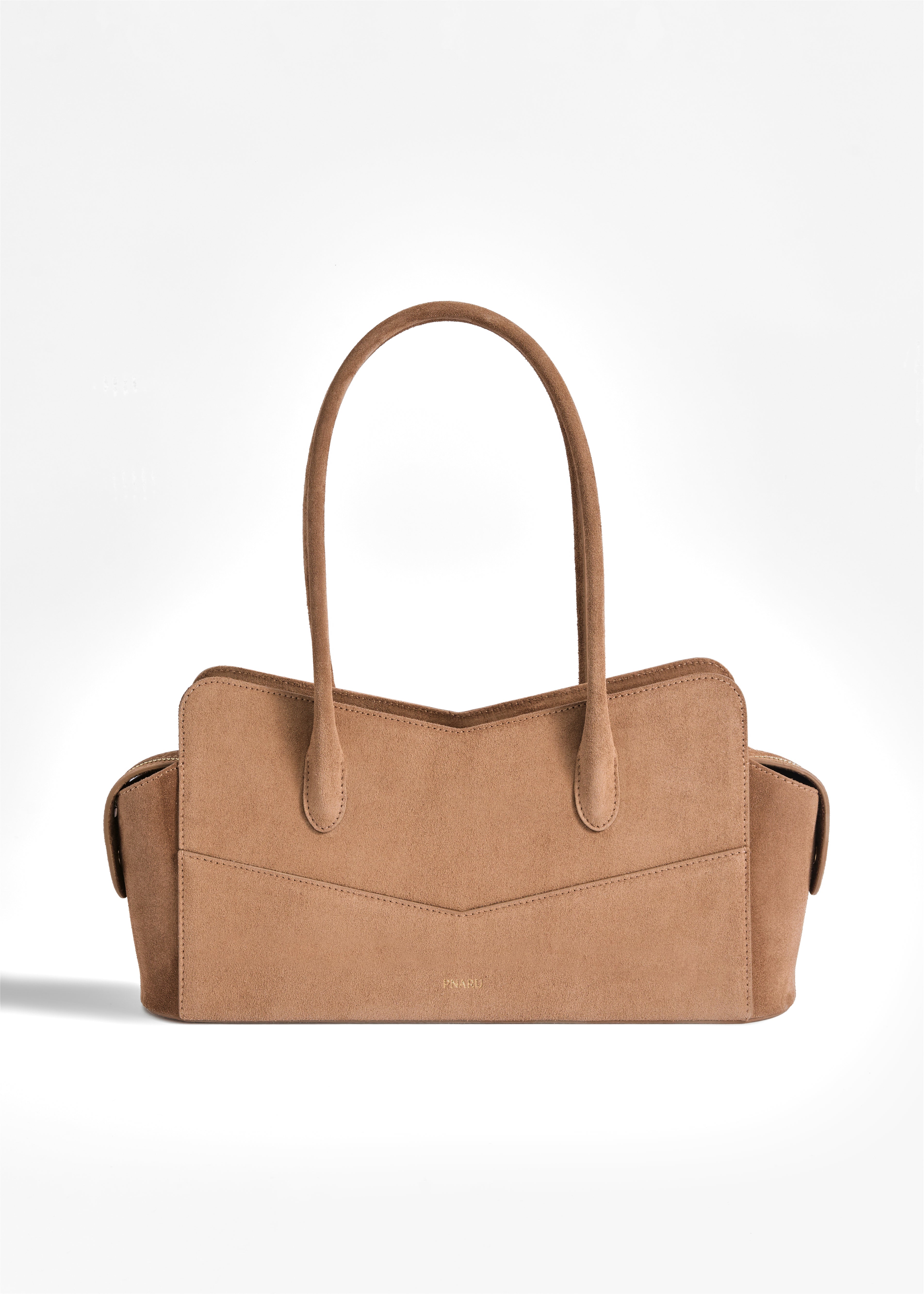 PNARU VENA EAST WEST Sand Suede