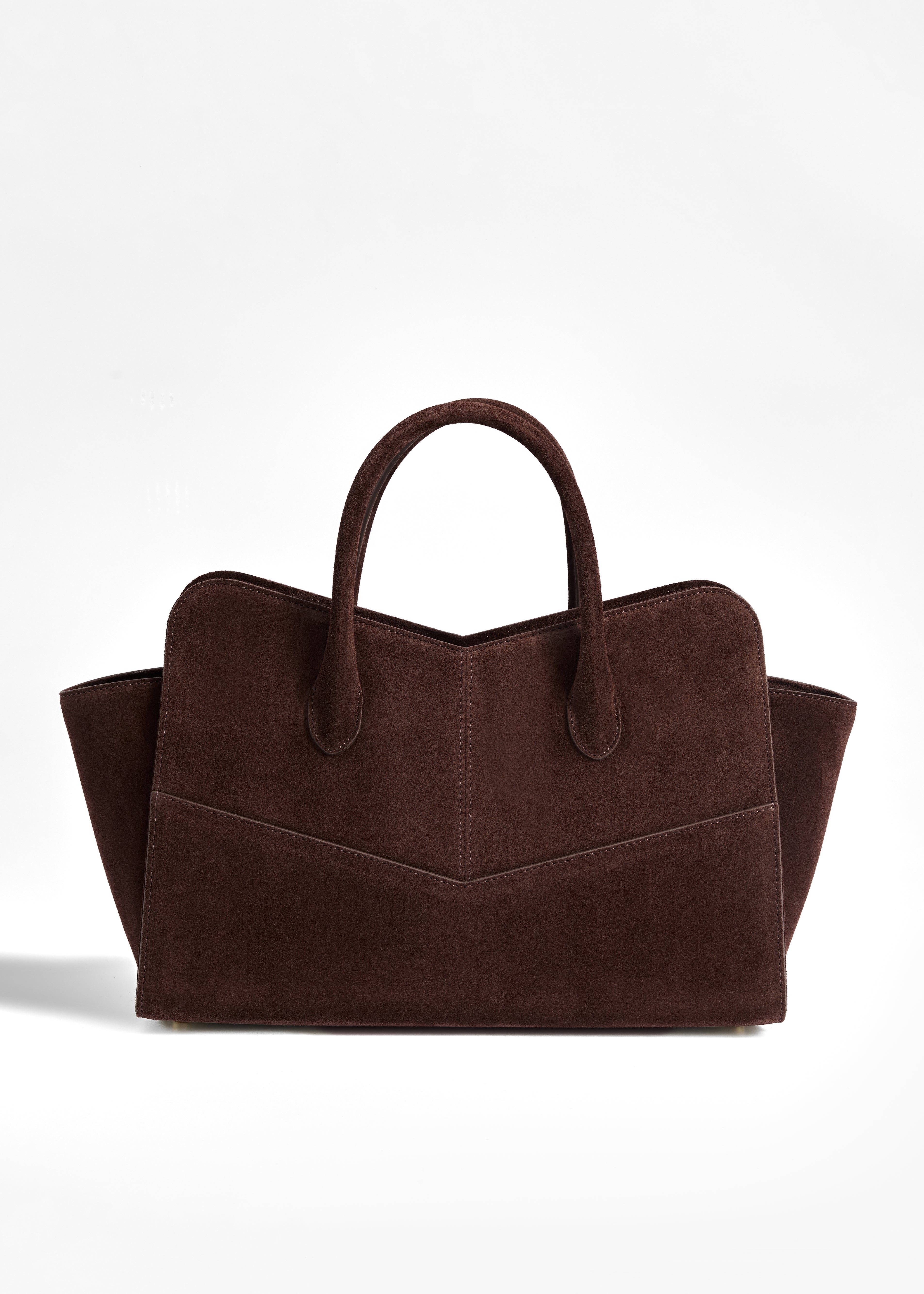 PNARU VENA LARGE Brown Suede