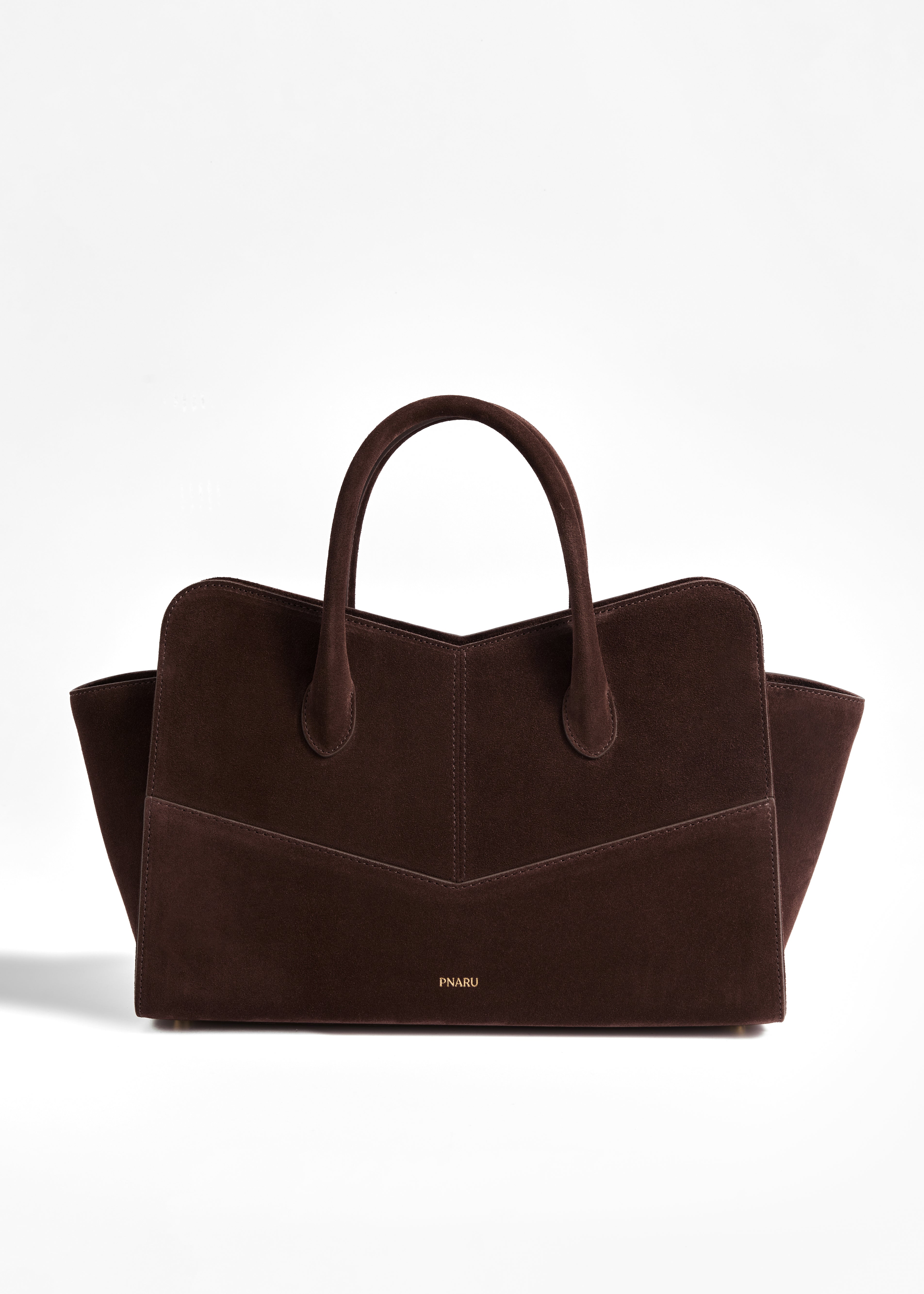 PNARU VENA LARGE Brown Suede