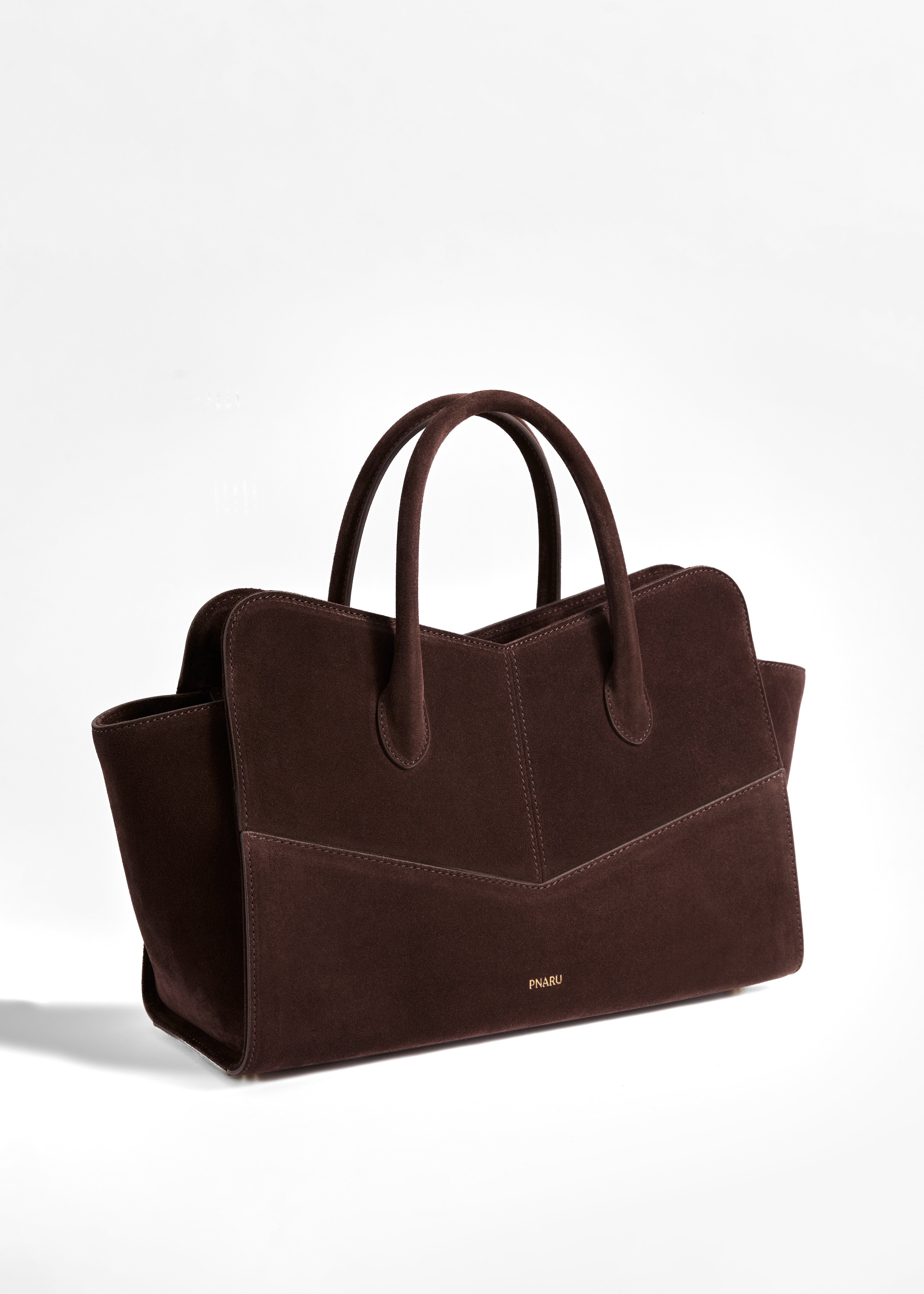 PNARU VENA LARGE Brown Suede