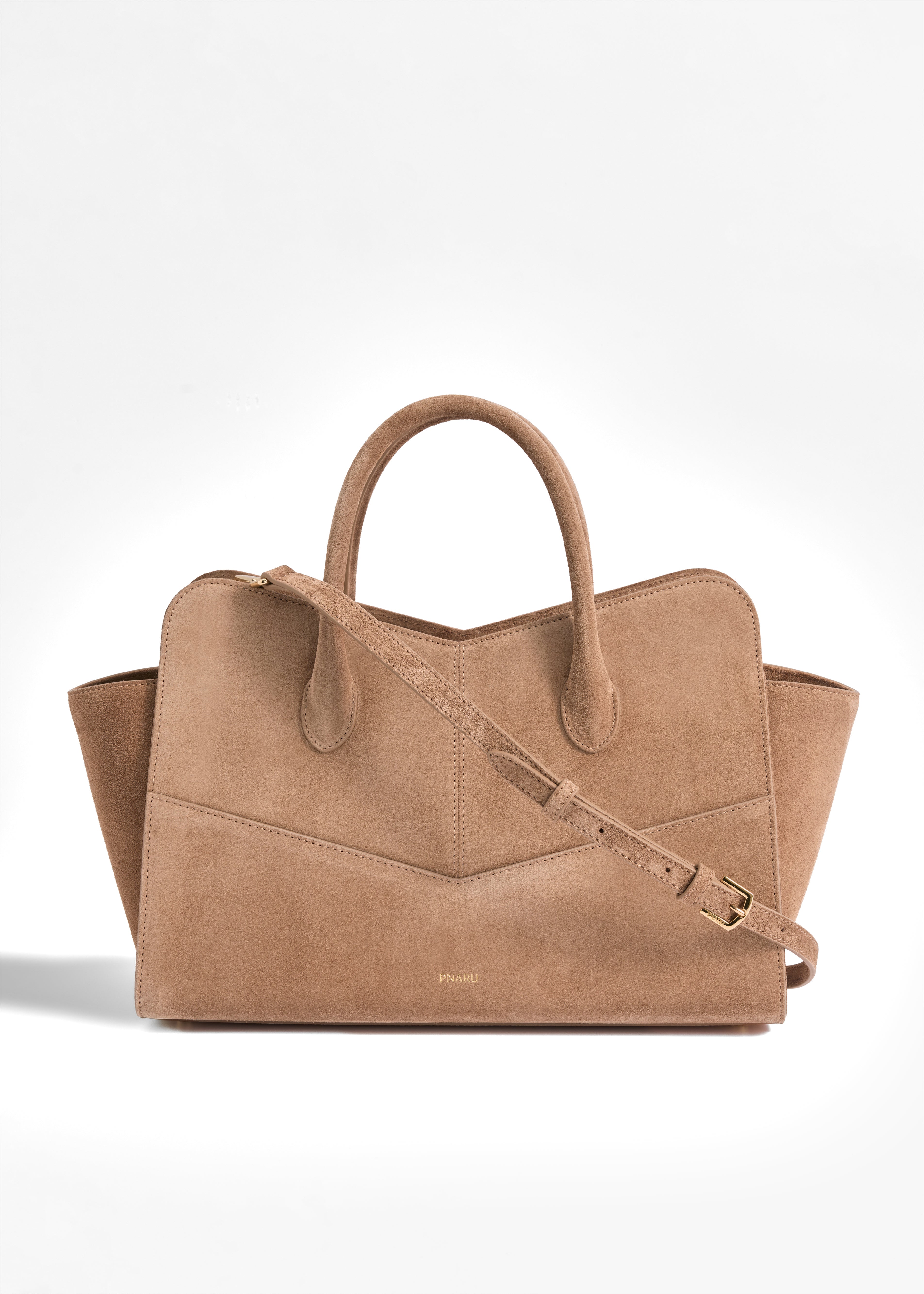 PNARU VENA LARGE Sand Suede