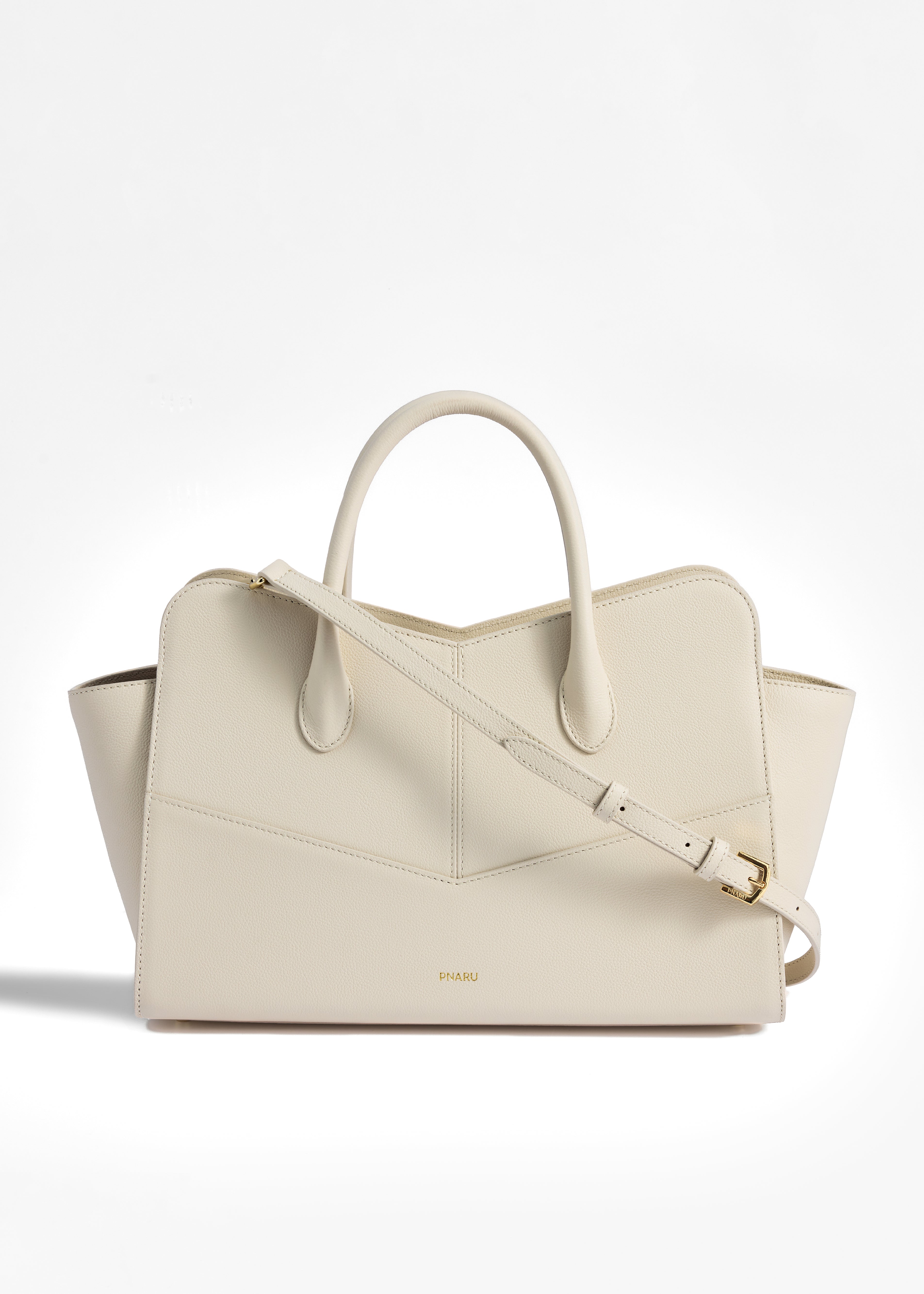 PNARU VENA LARGE White Leather