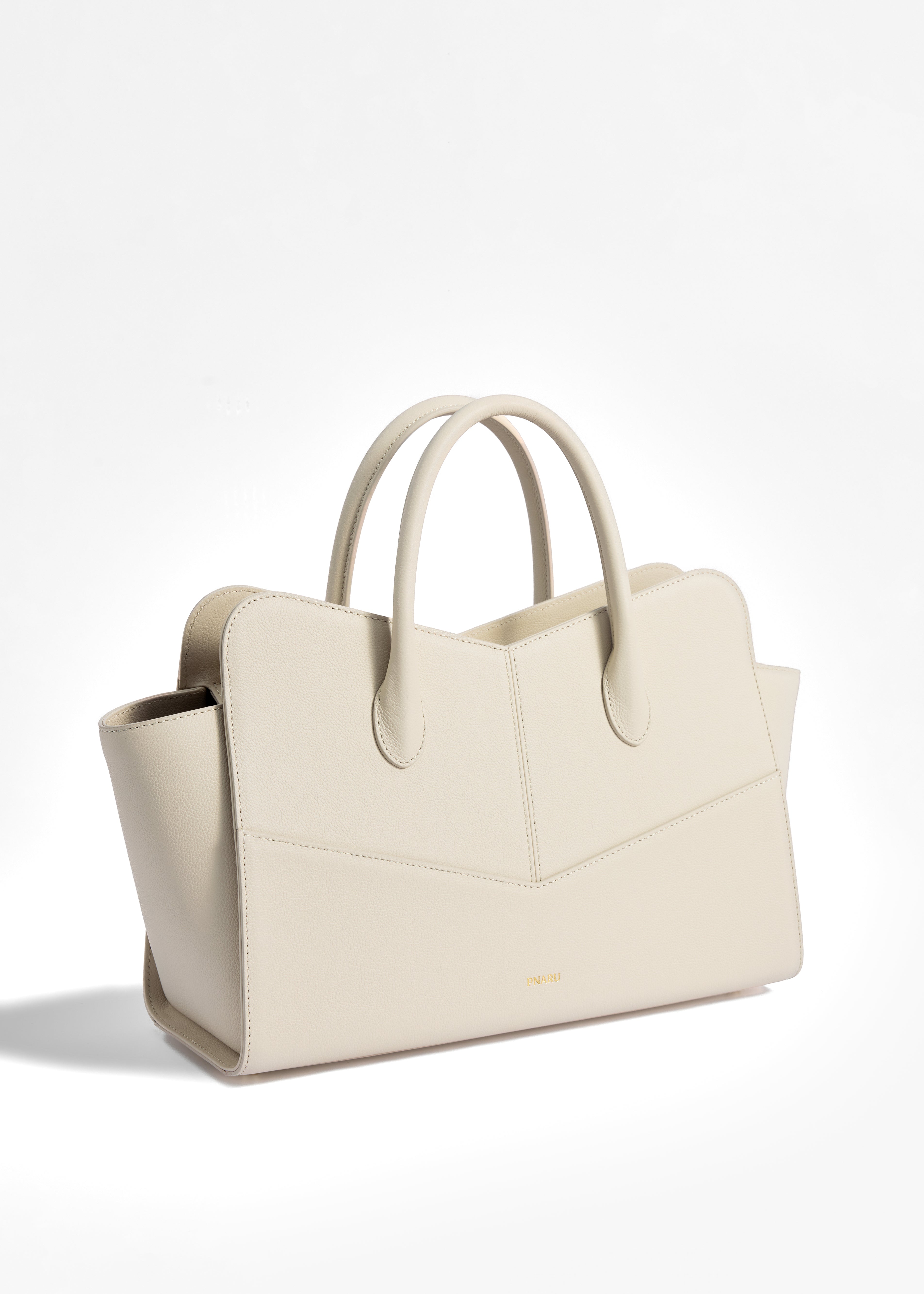 PNARU VENA LARGE White Leather