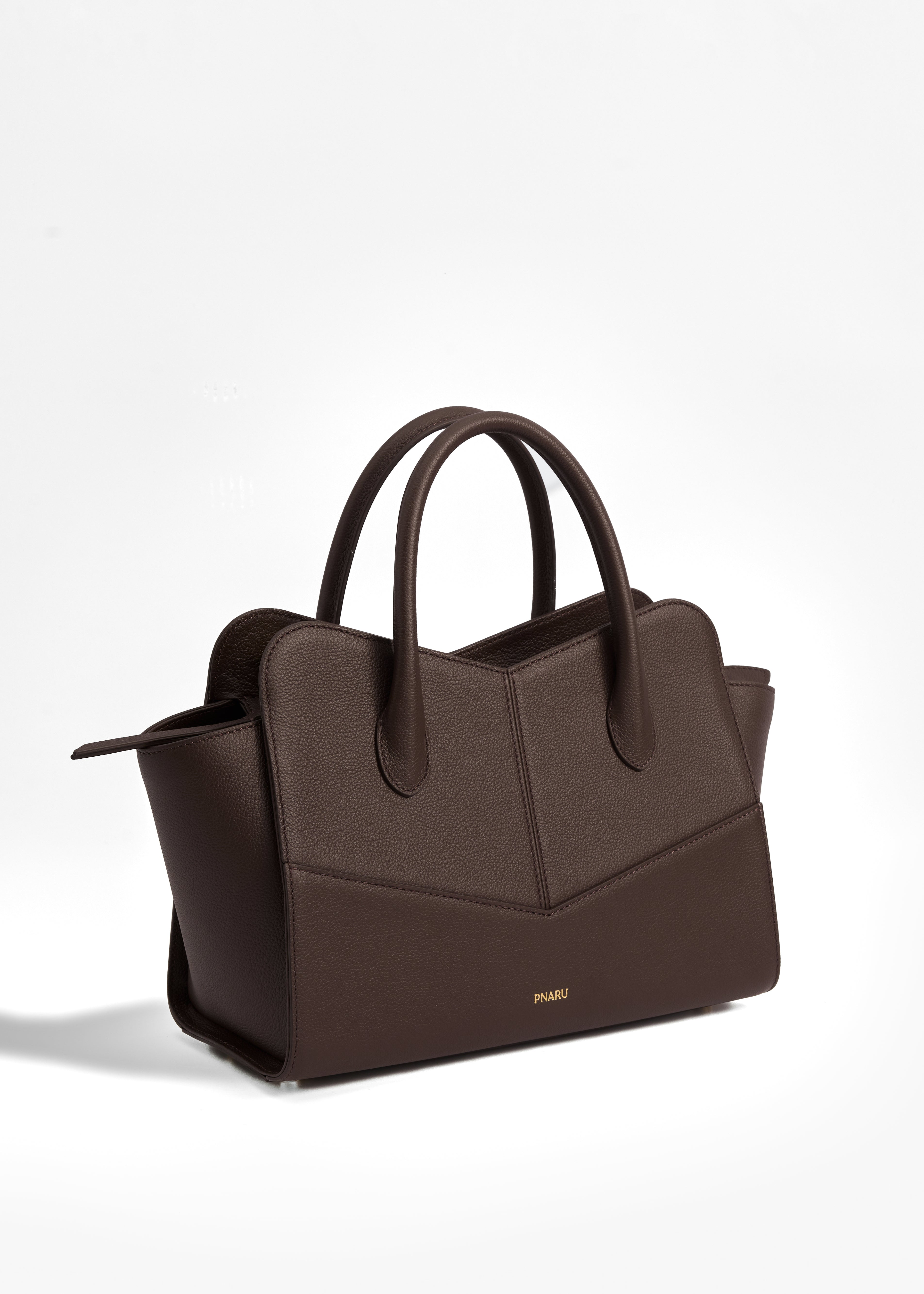 PNARU VENA MEDIUM Brown Leather