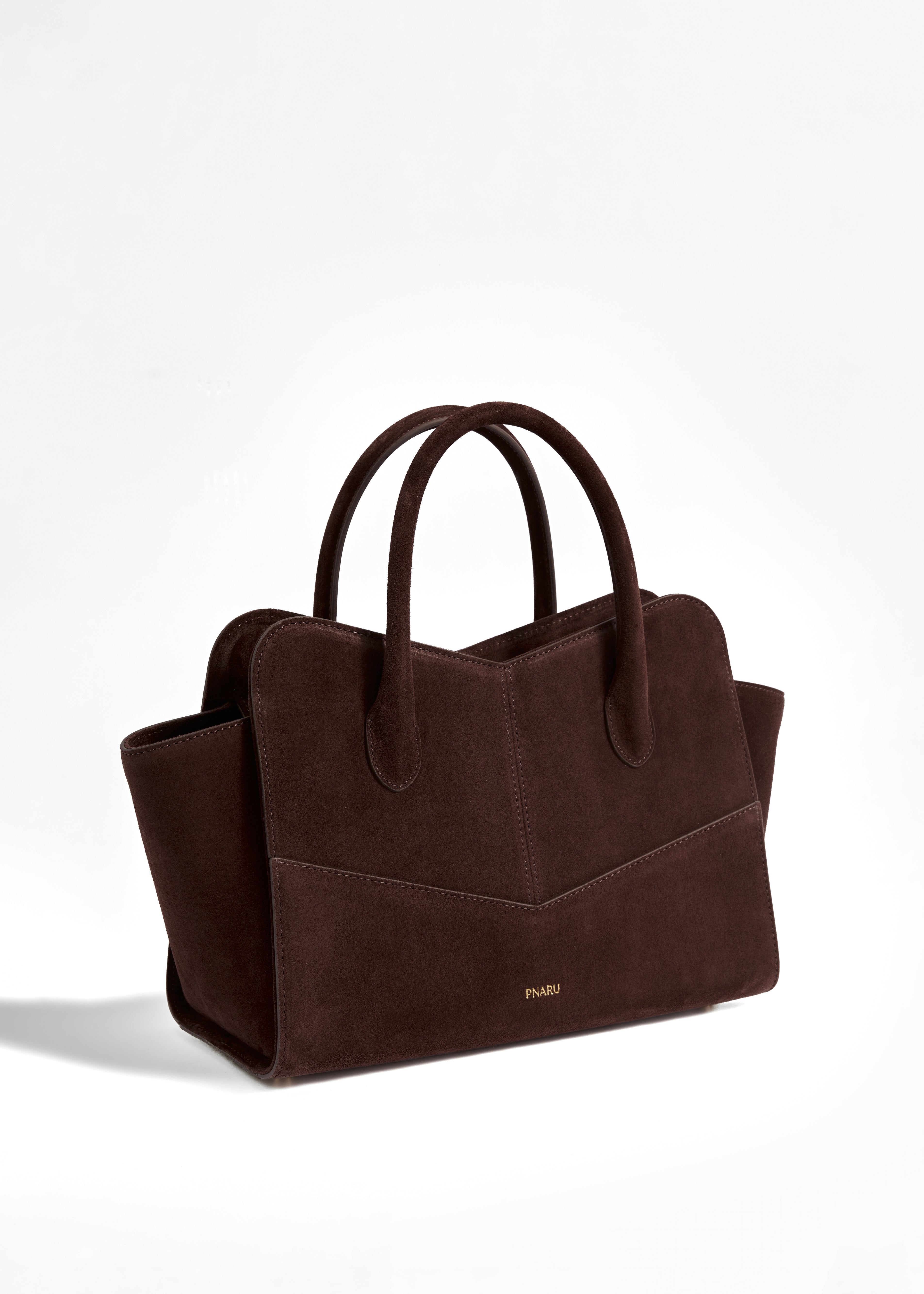 PNARU VENA MEDIUM Brown Suede