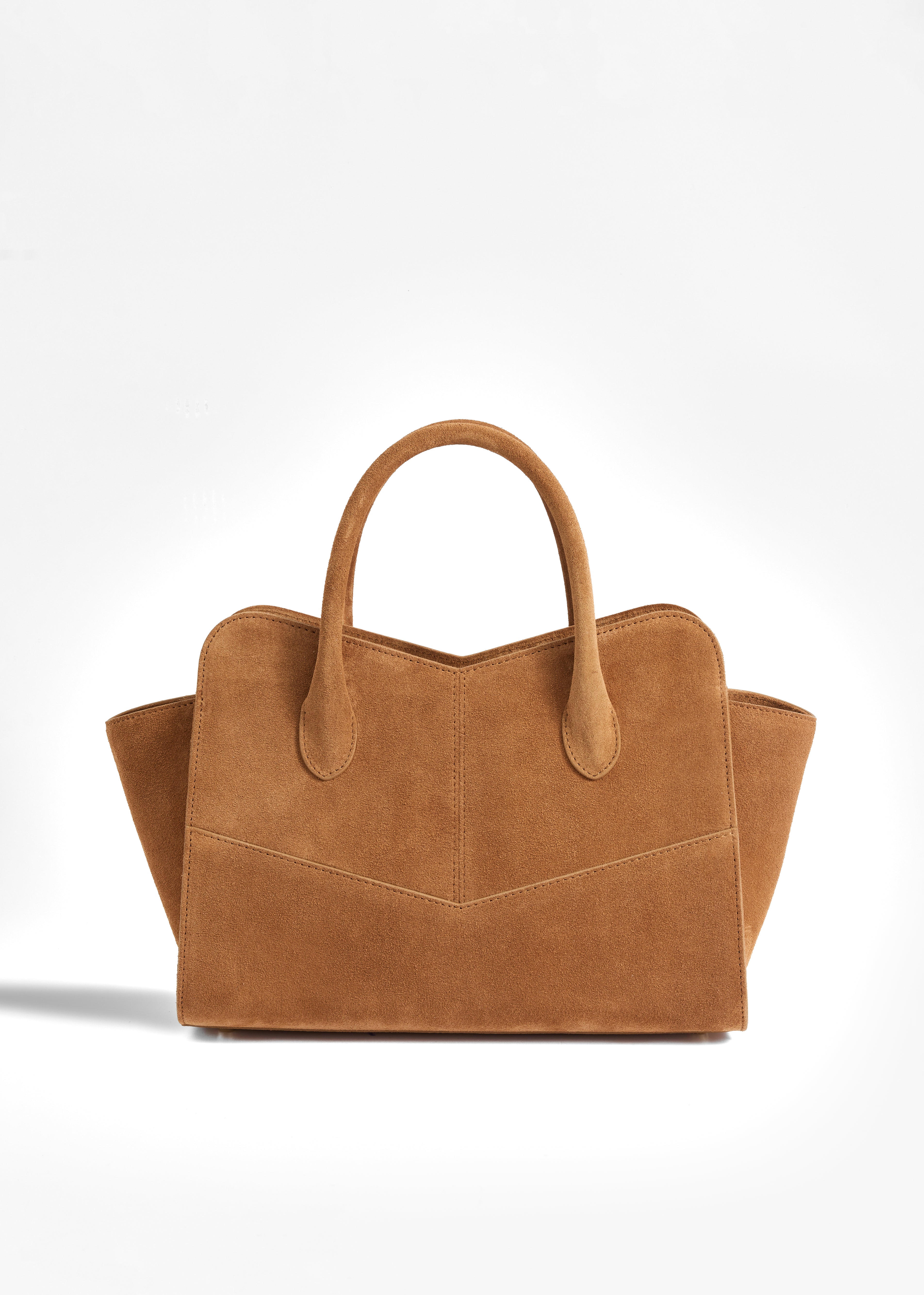 PNARU VENA MEDIUM Tan Suede