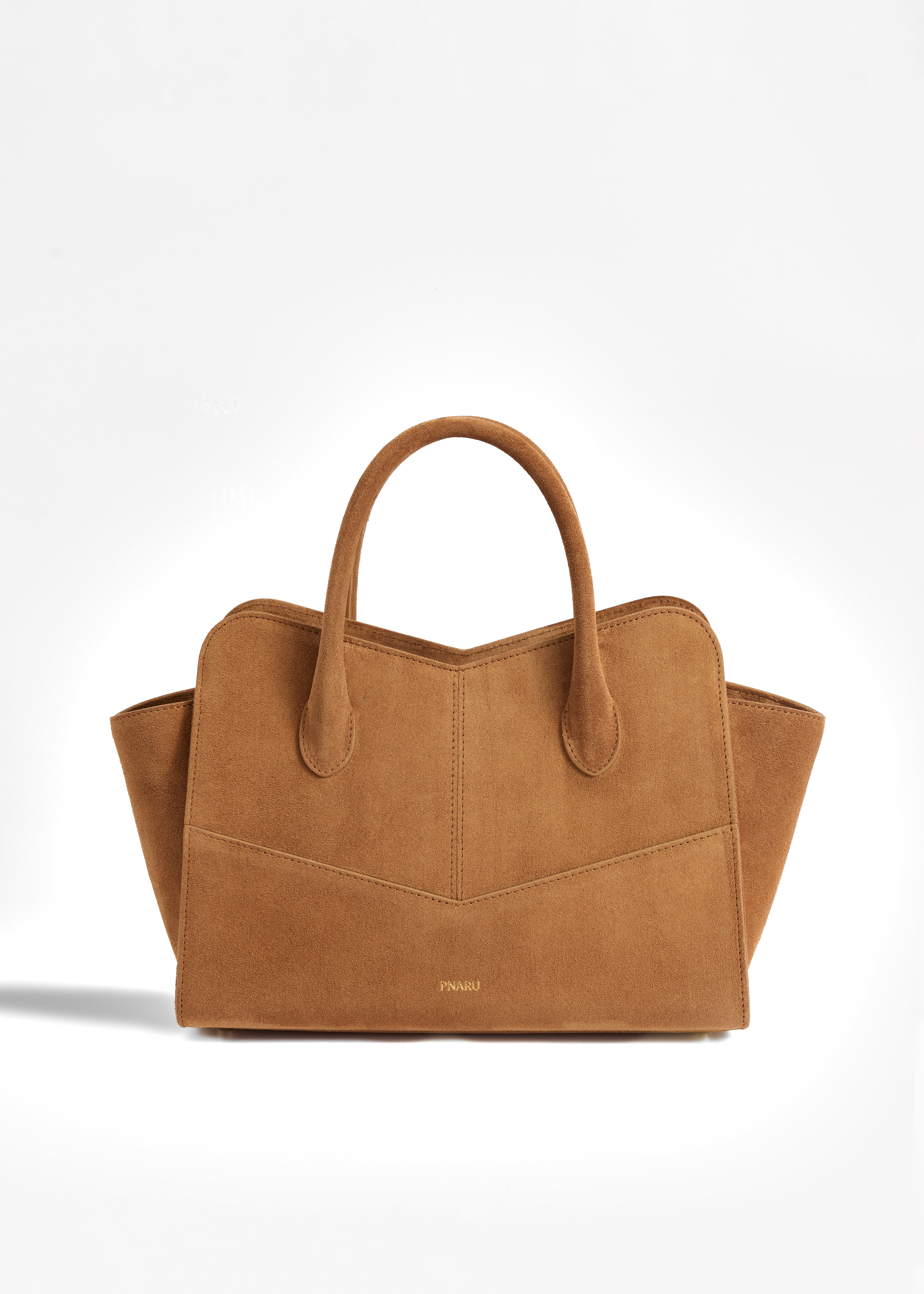 PNARU VENA MEDIUM Tan Suede