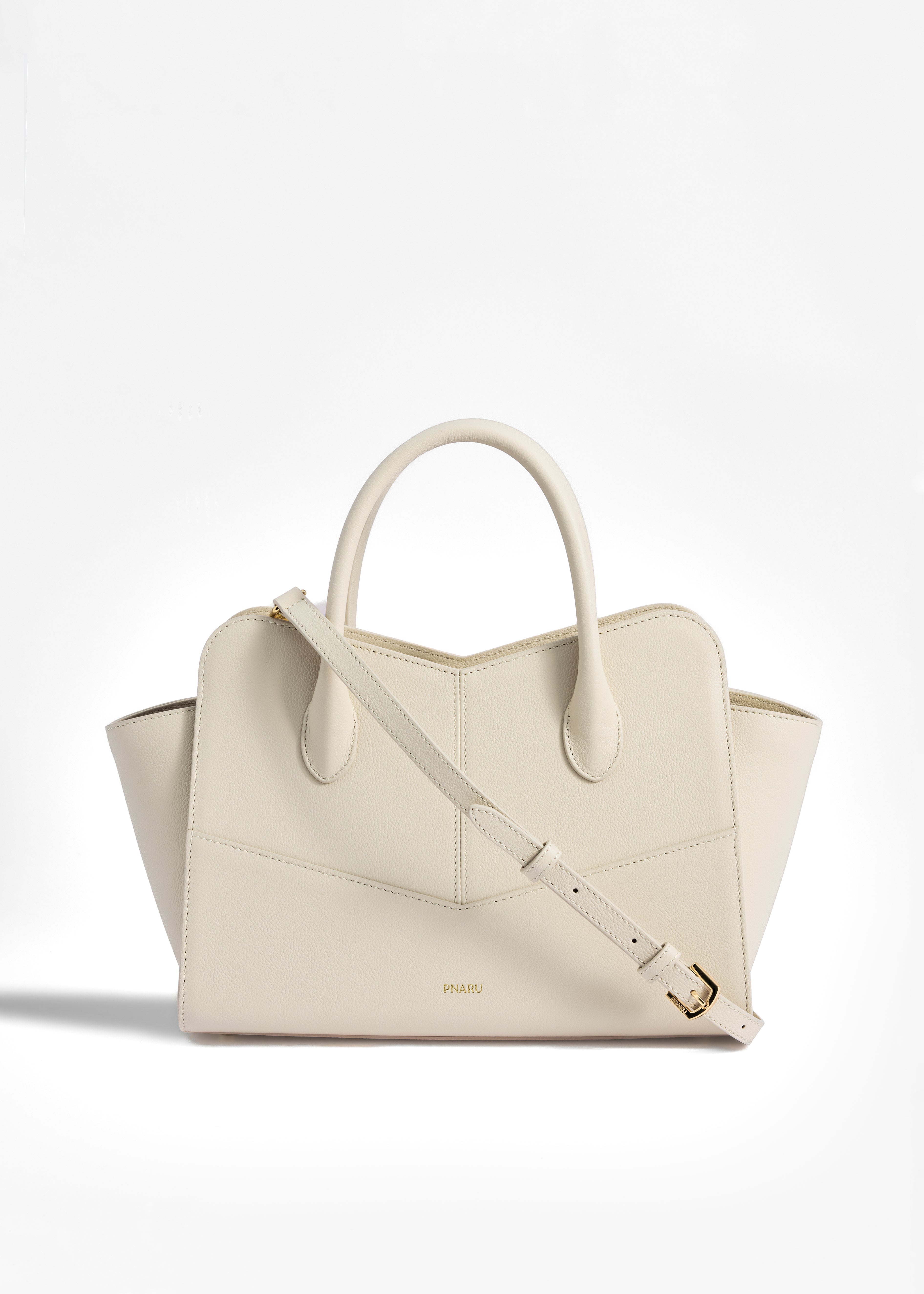 PNARU VENA MEDIUM White Leather