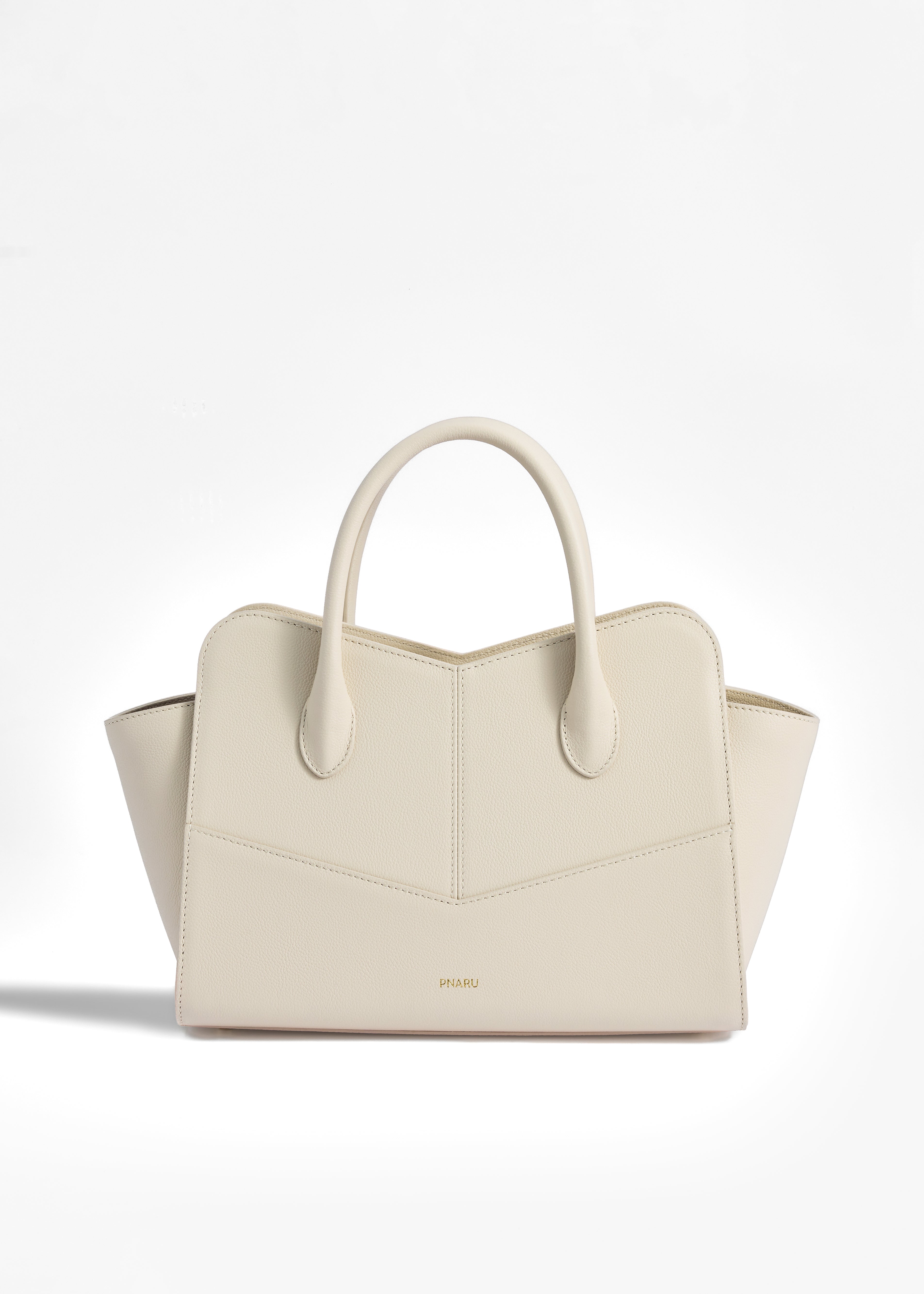 PNARU VENA MEDIUM White Leather