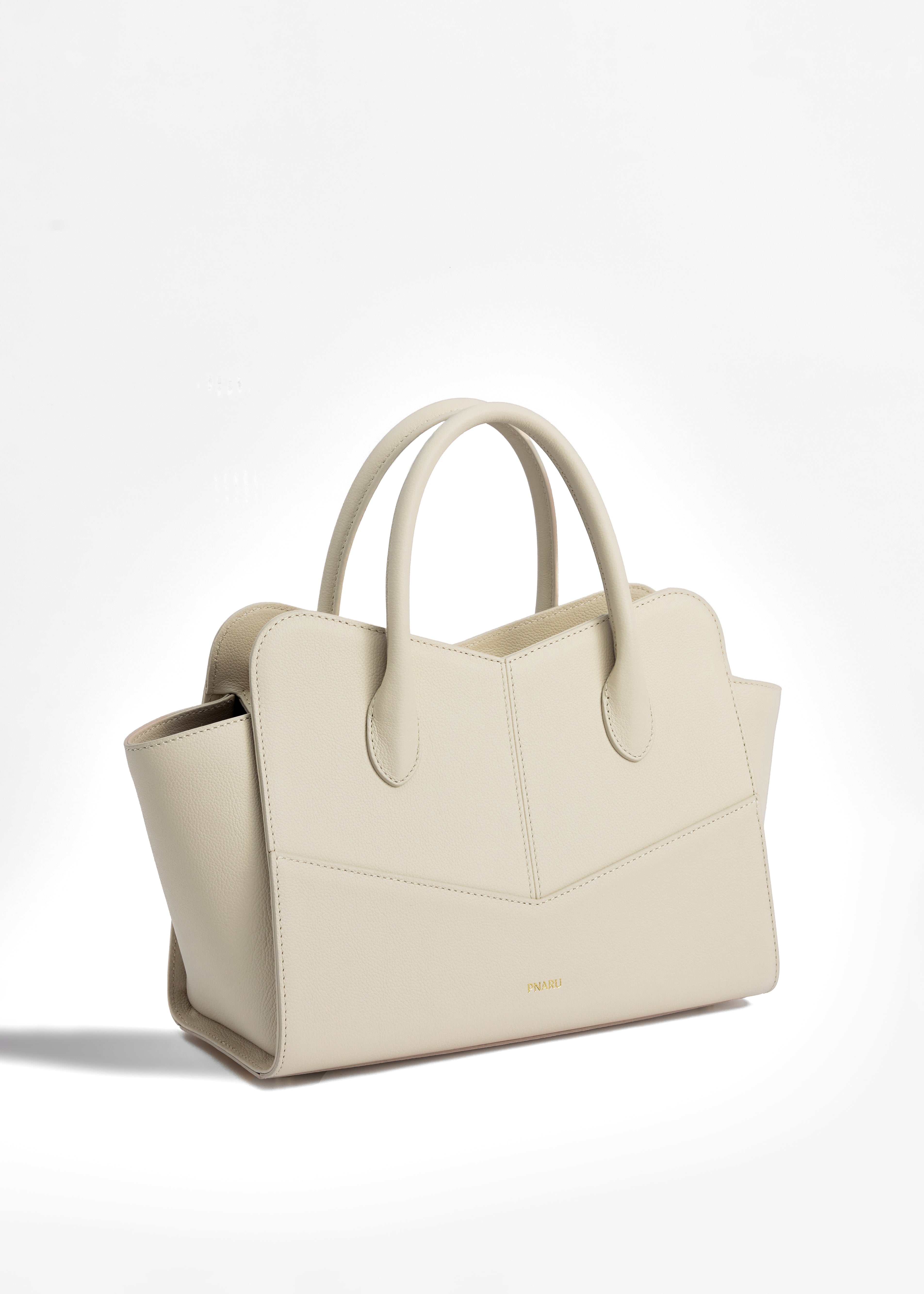 PNARU VENA MEDIUM White Leather